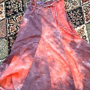 Phool cotton boho skirt